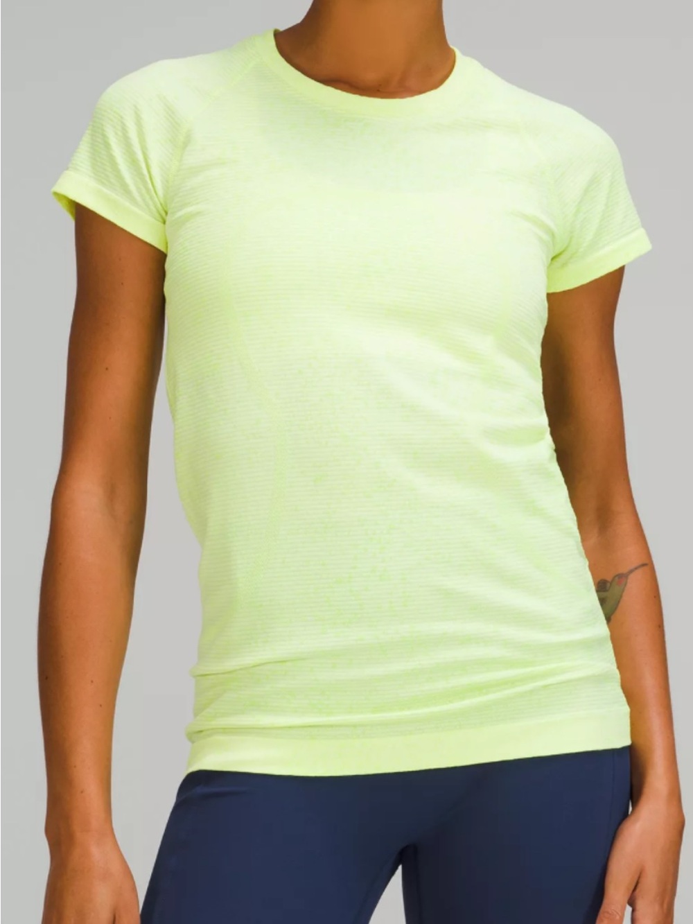 Lululemon Neon Yellow Short Sleeve Swiftly Top 🫧